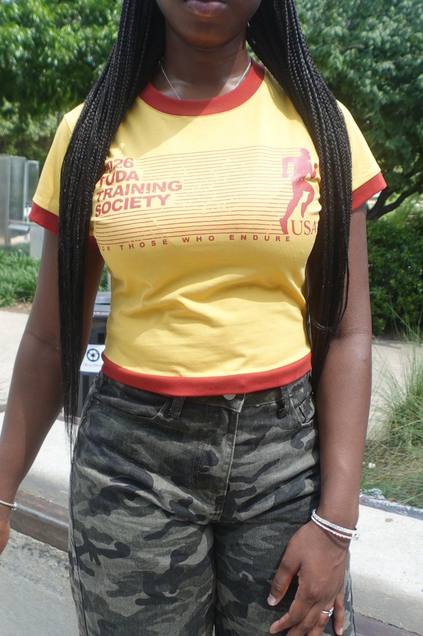 SKEGEE Training Society Cropped Tee